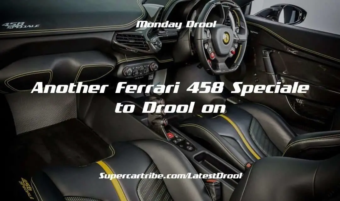 Monday Motivation – Another Ferrari 458 Speciale to Drool on