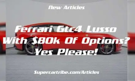 Ferrari GTC4 Lusso with $80K of options? Yes please!