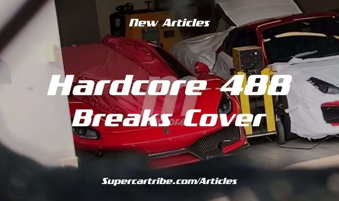 New Hardcore Ferrari 488 Successor to Speciale Breaks Cover
