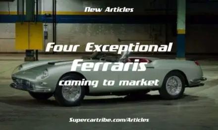 Four Exceptional Ferraris coming to market in 2018
