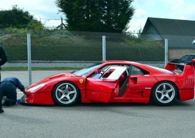 Ferrari EP12 F40LM Restoration Track Ferrarihub 0013