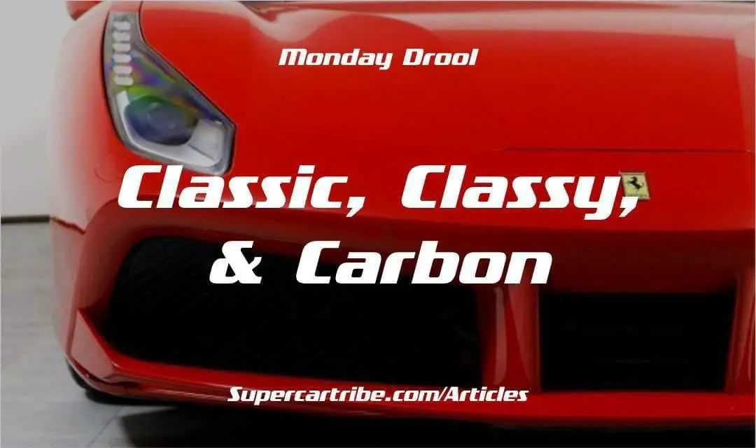 Monday Drool – Ferrari 488 GTB – Classic, Classy, & Carbon
