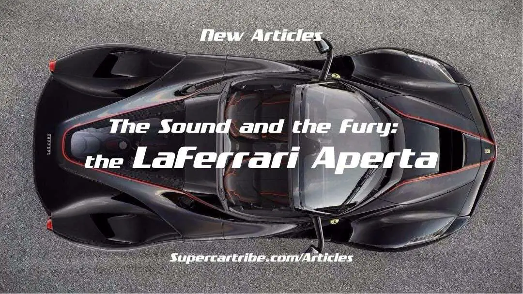 SupercarTribe Ferrari LaFerrari Aperta Cover 1