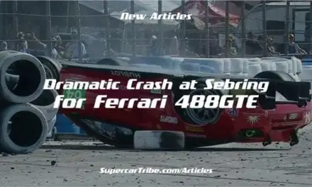 Dramatic Crash at Sebring for Ferrari 488GTE