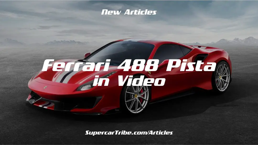 Ferrari 488 Pista in Video