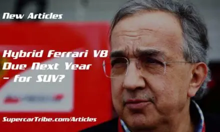 Hybrid Ferrari V8 Due Next Year – for SUV?