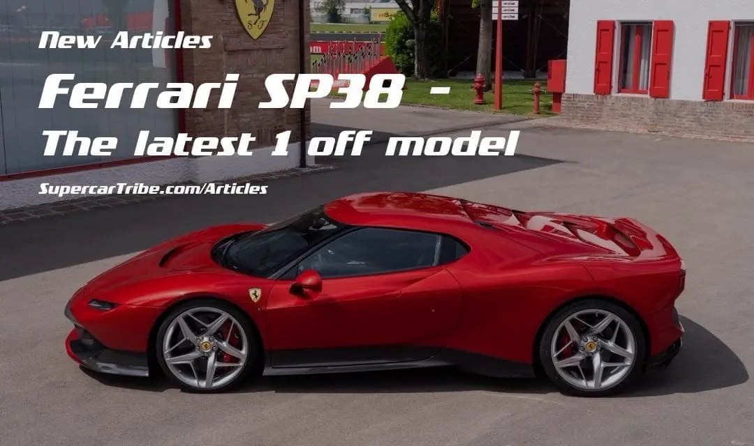 Ferrari SP38 – The latest 1 off model