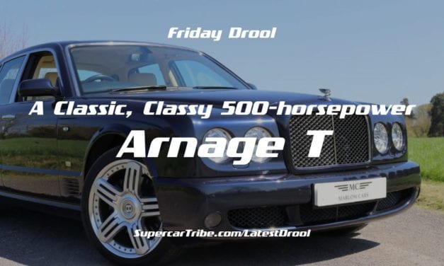 Friday Drool – A Classic, Classy 500-horsepower Arnage T