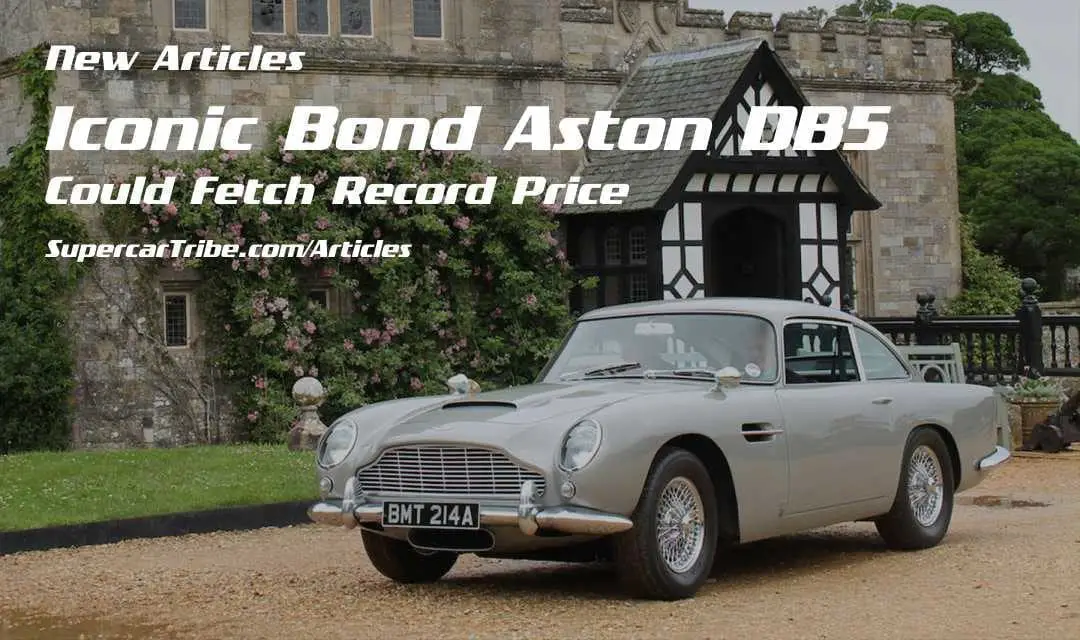 Iconic Bond Aston DB5 Could Fetch Record Price