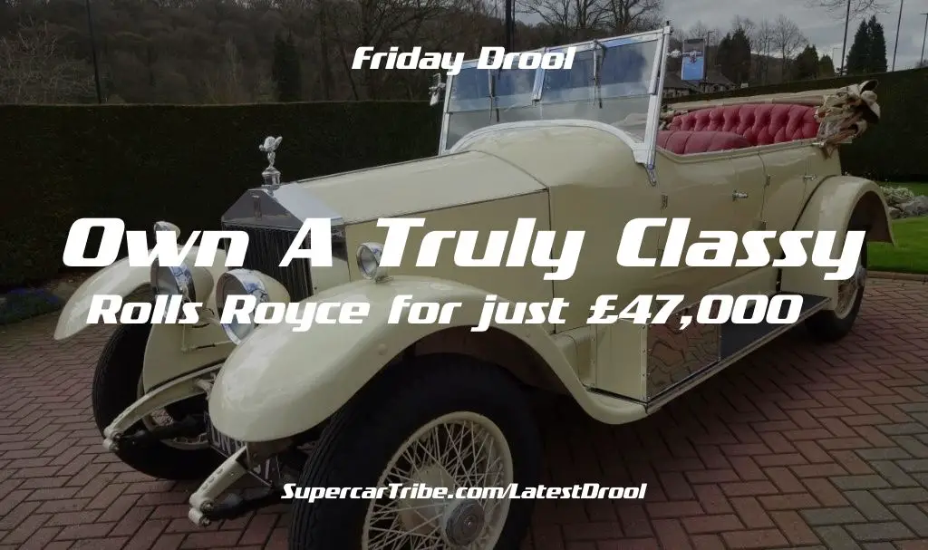 Friday Drool – Own A Truly Classy Rolls Royce for just £47,000