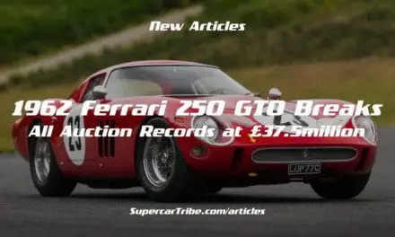 1962 Ferrari 250 GTO Breaks All Auction Records at £37.5million