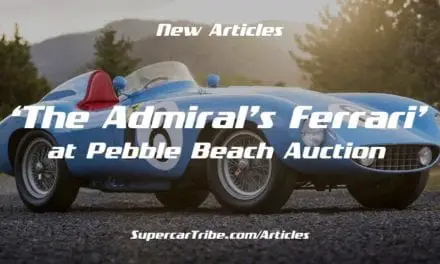 ‘The Admiral’s Ferrari’ at Pebble Beach Auction