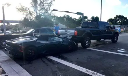 Crazy Lamborghini crash in Miami caught on camera