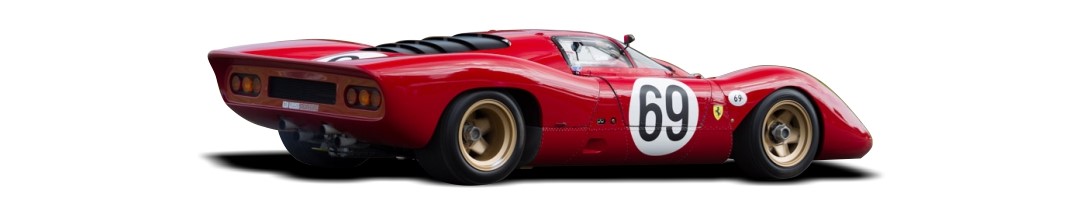 Ferrari 312 P – A Checkered Career for this Race Car SupercarTribe 0003 BR
