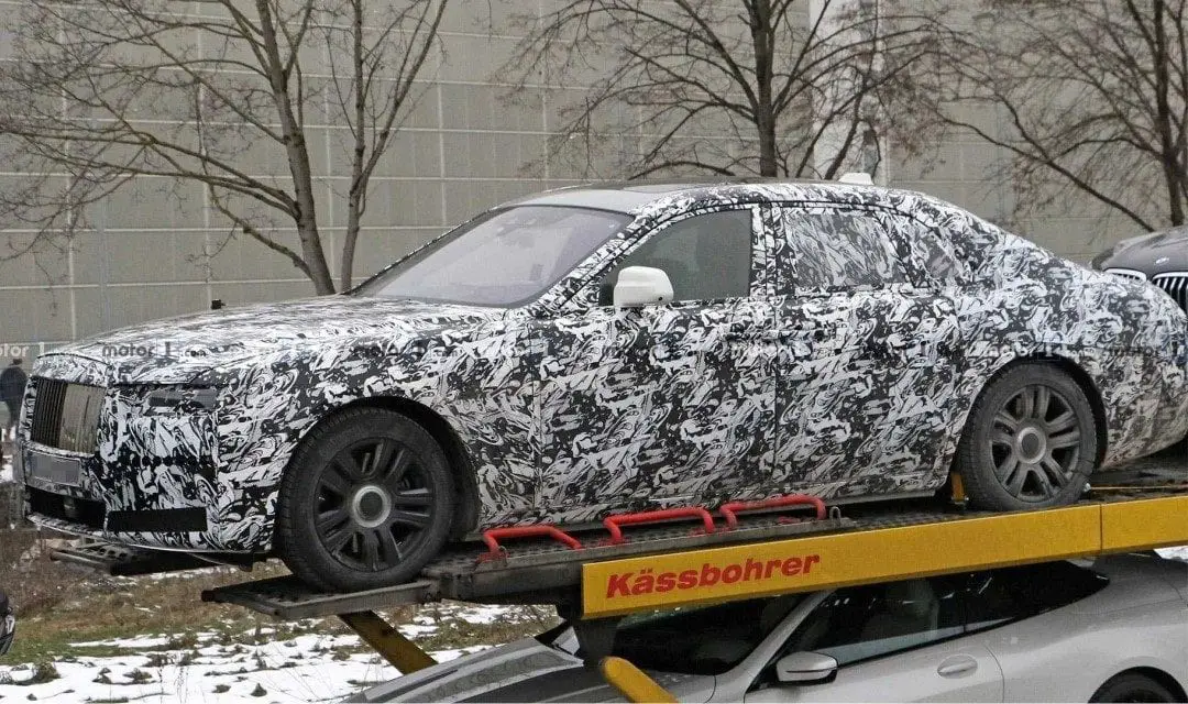 New Rolls-Royce Ghost Spotted in Germany