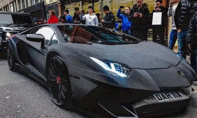 Lamborghini Aventador Gets Swarovski Crystal Treatment