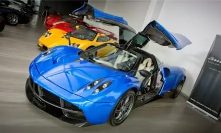 Friday Drool – Get All Tangled Up with this Blue Pagani