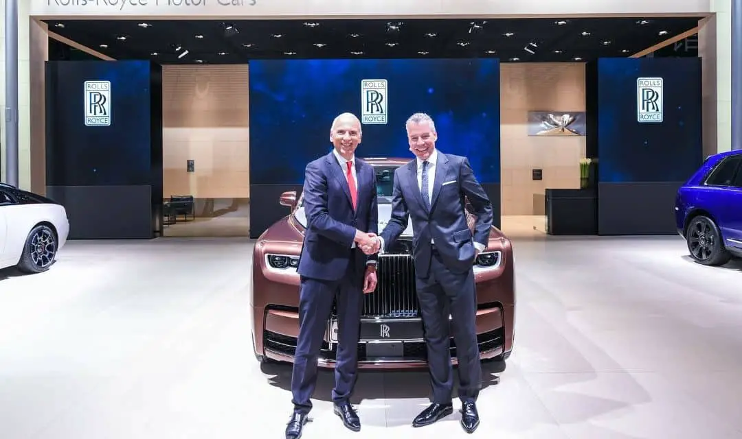 Rolls-Royce Celebrating Sales Success at Shanghai Motor Show