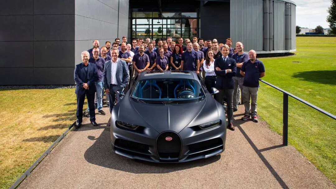 Bugatti Celebrates 200th Production Chiron