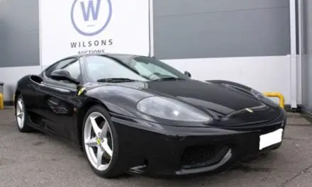 Confiscated Ferrari 360 Modena Among Government Auction Lots