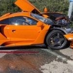 McLaren Senna LM Owned by Former F1 Star Crashed