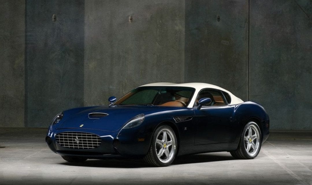 Extremely Rare Ferrari 575 GTZ Zagato at Auction